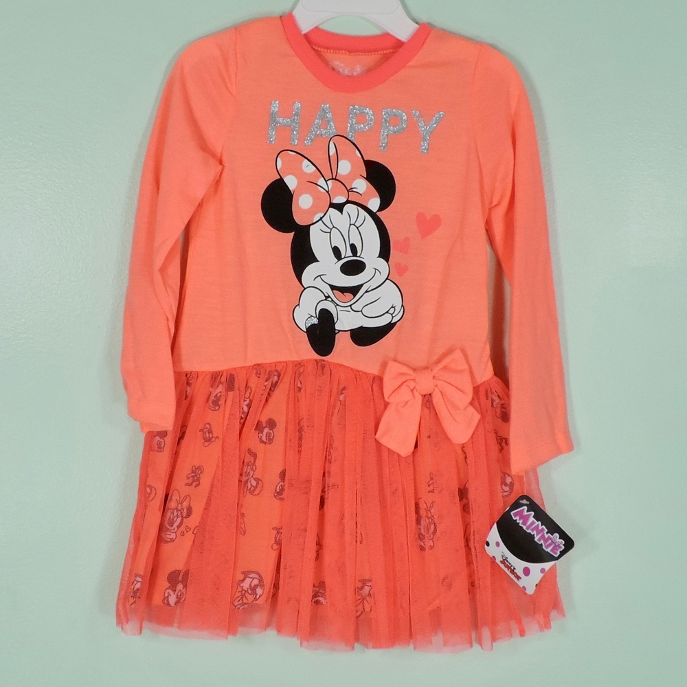 Disney Minnie Mouse orange dress